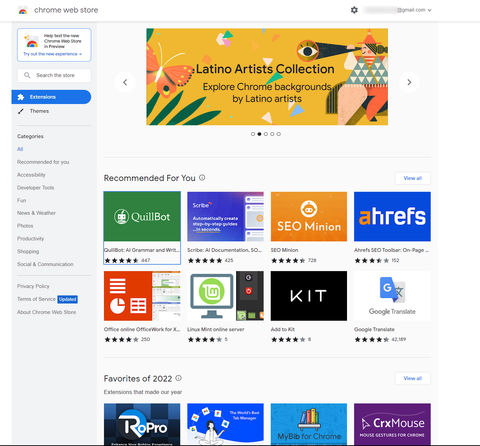 Google Chrome Web Store gets its long-overdue Material You makeover