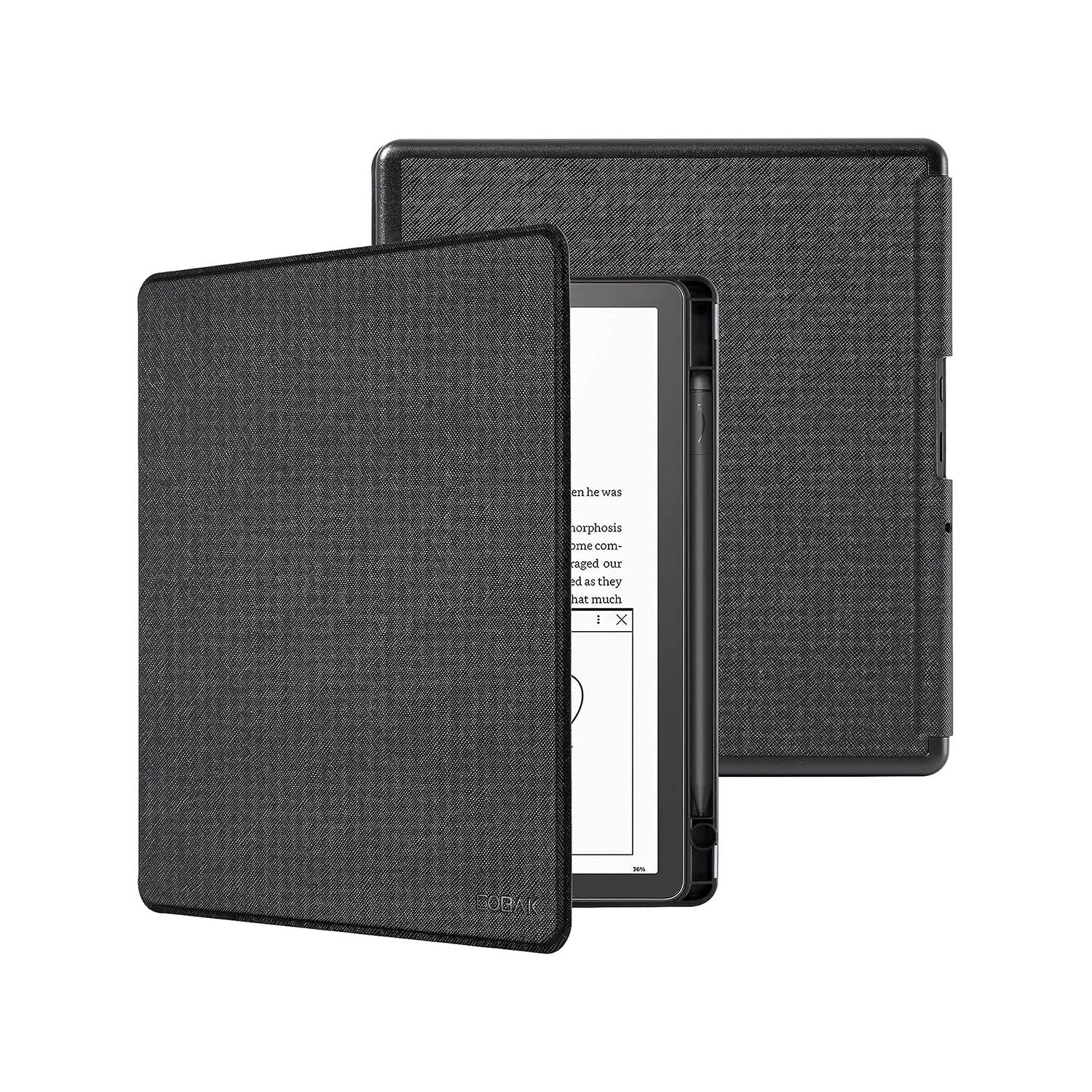 Fintie Case for Kindle Scribe 10.2 Inch (2022 Released) - Lightweight  slimshell Premium PU Leather Folio Cover Auto Sleep/Wake with Pen Holder,  Navy 