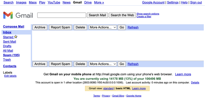 Gmail is killing its Basic HTML view next year