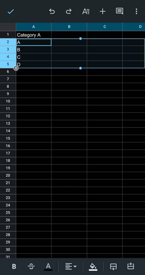 How to group rows or columns in Google Sheets
