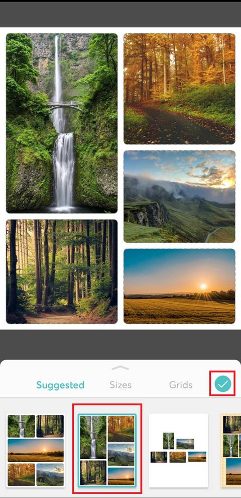 How to make a photo collage on your phone