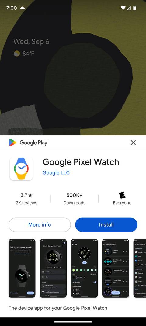 How to pair your Google Pixel Watch with your Android phone