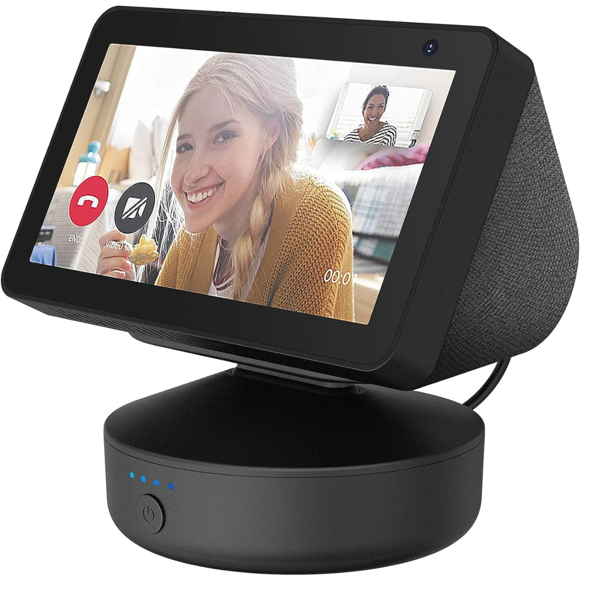 Made for  Alexa Echo Show 5 and Echo Show 8 Adjustable Stand - PlusAcc