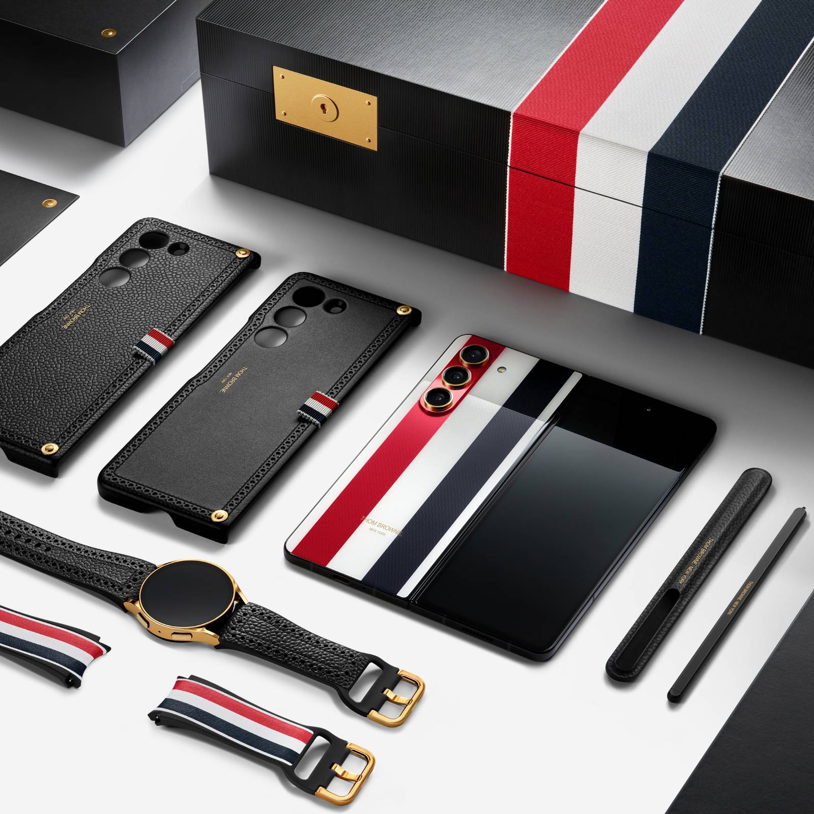 Samsung Galaxy Z Fold 5 Thom Browne Edition is the fashionable 