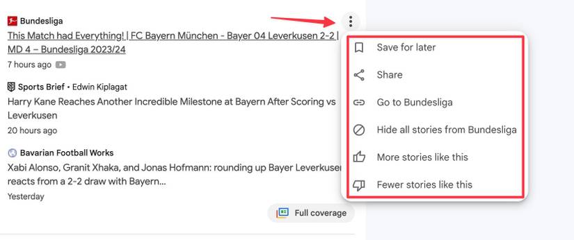 How to use Google News like an RSS feed reader