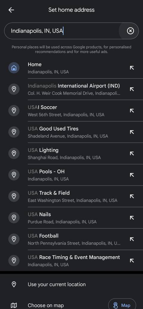 Google Incc Address How to change the home address in your Google account