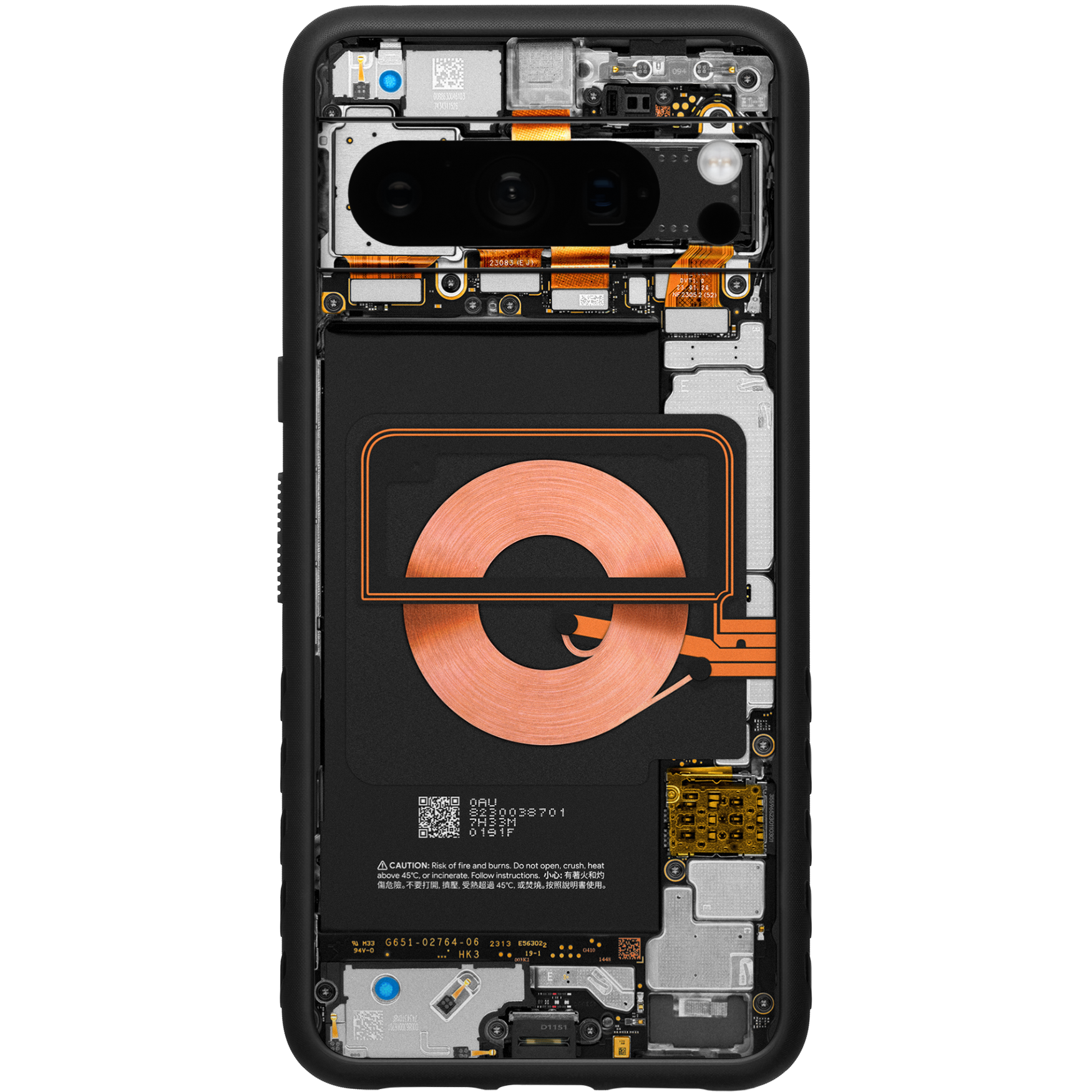 Peak Design Everyday Case for Pixel 8 Pro Mobile in Everyday Case with Loop/Redwood