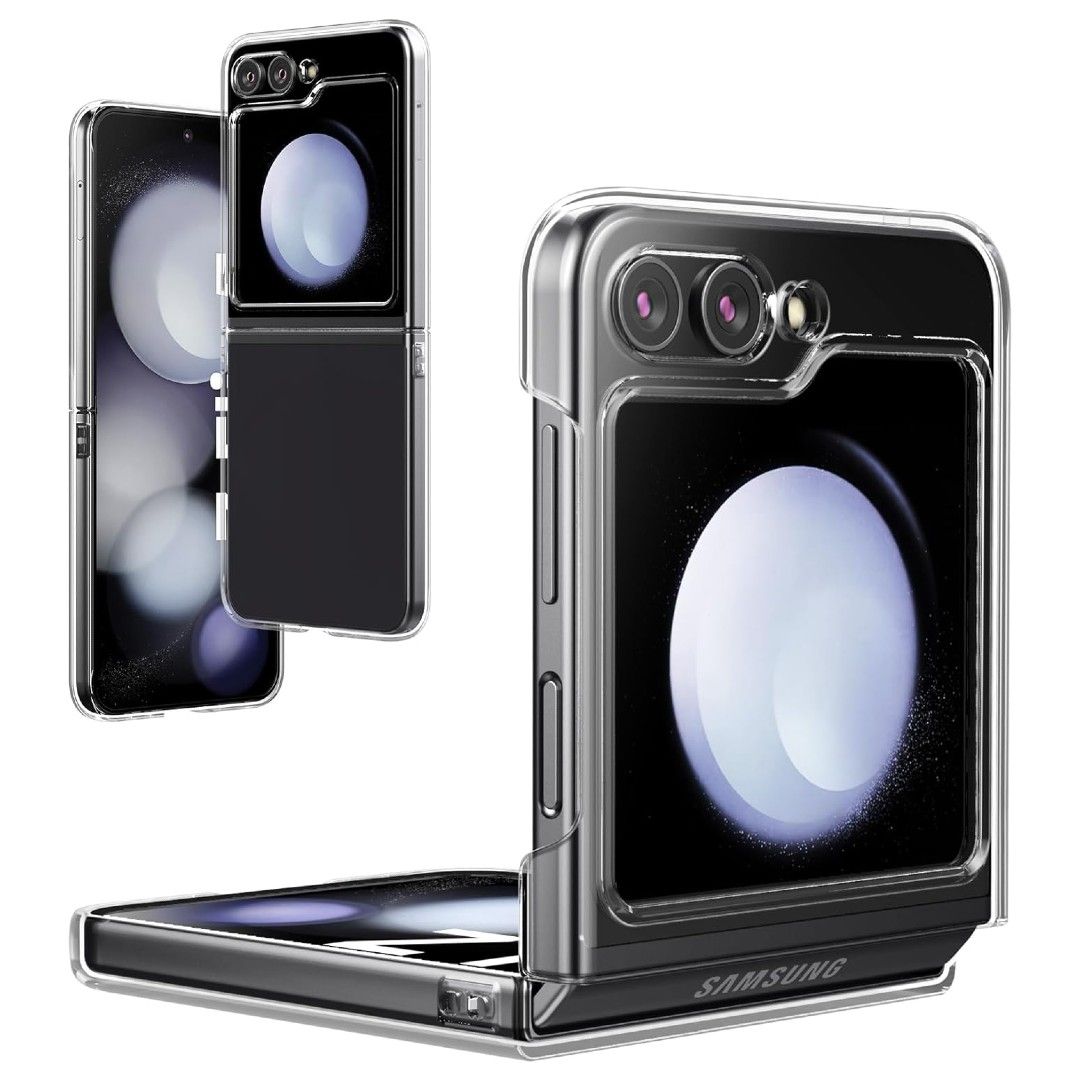 For Samsung Galaxy Z Flip 5 5G Case Clear Shockproof Protective