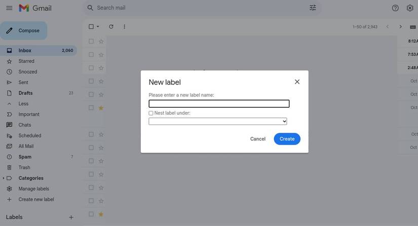 How to rename and delete labels in Gmail