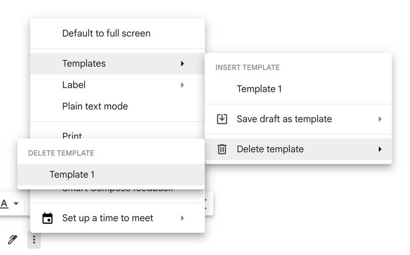 How to create email template for your Gmail account