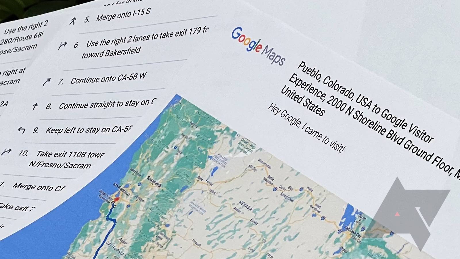 How to easily print directions from Google Maps