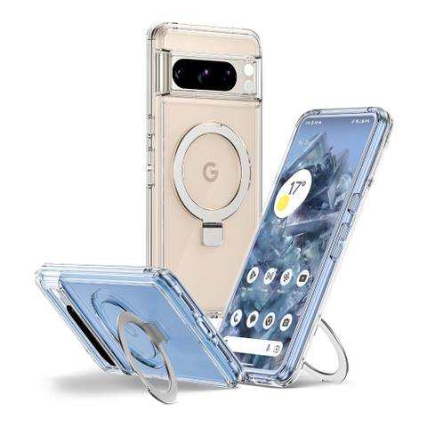 LUMARKE For Pixel 8 Pro Case With Slide Camera Cover - Built-in Rotated
