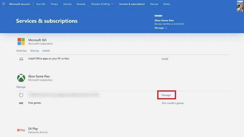 Xbox Management Xbox Game Pass Core: How to cancel your subscription