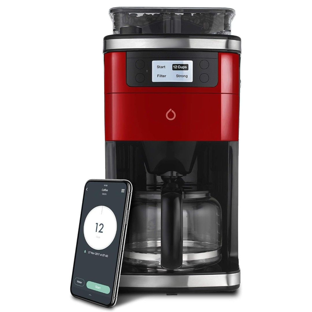 Atomi Smart Coffee Maker works with Alexa, Google , iOS, Android & the  Atomi Smart app » Gadget Flow