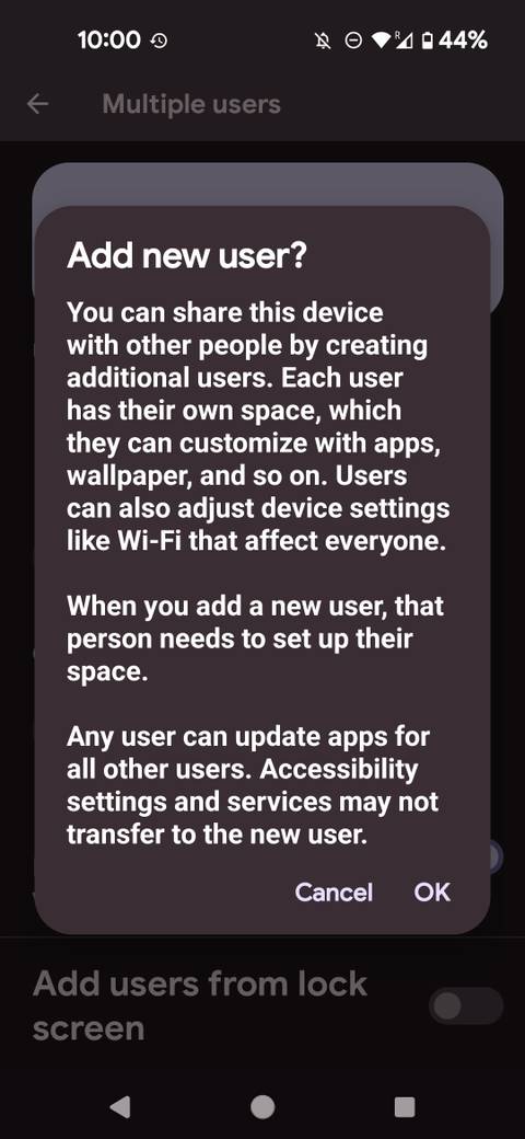 How to add profile icons with Guest Profiles in Android