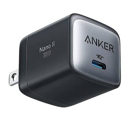 Carregador Anker Nano II 30W GaN, vista angular