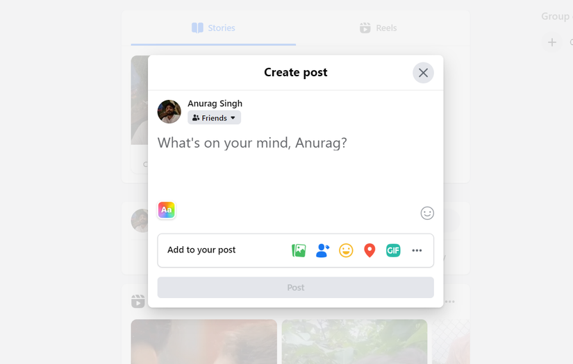 Facebook: How to check in