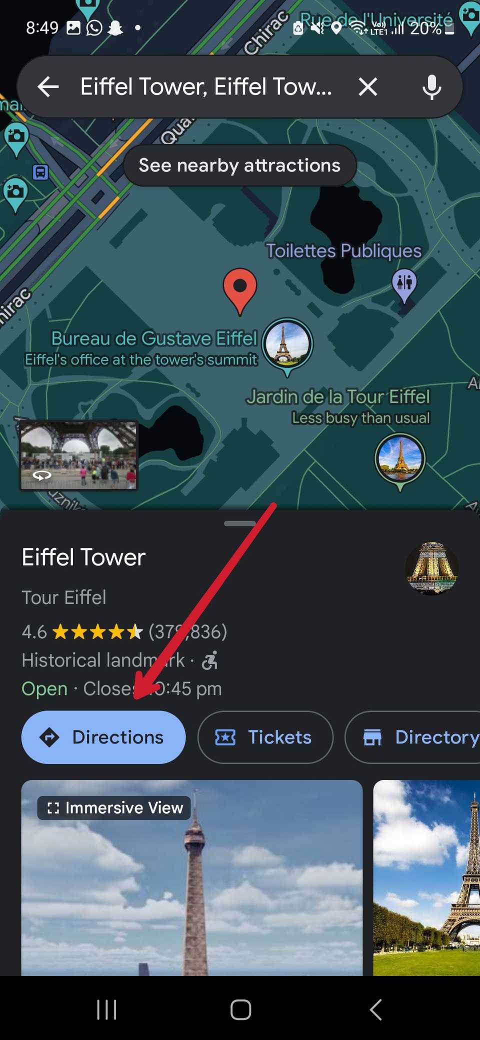 Google Maps: How to use the Immersive View feature