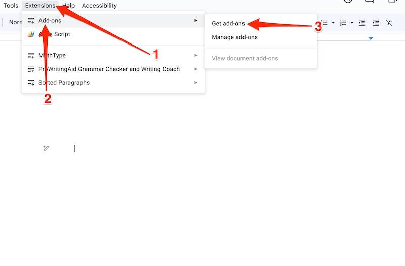 How to add captions to images in Google Docs