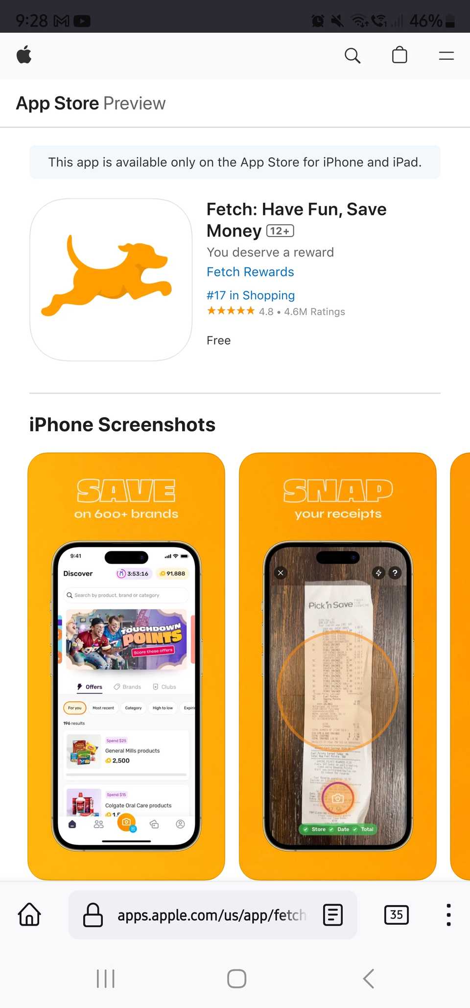 Fetch Rewards: What it is and why you should use it