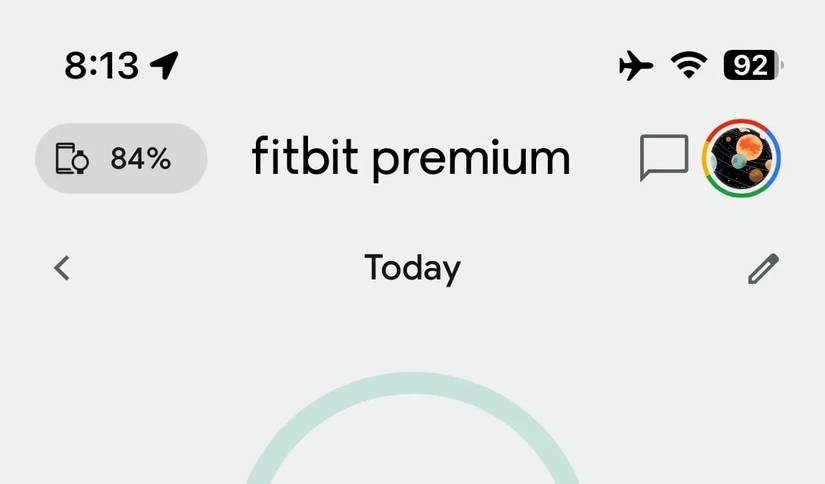 The Fitbit app's battery indicator is officially back