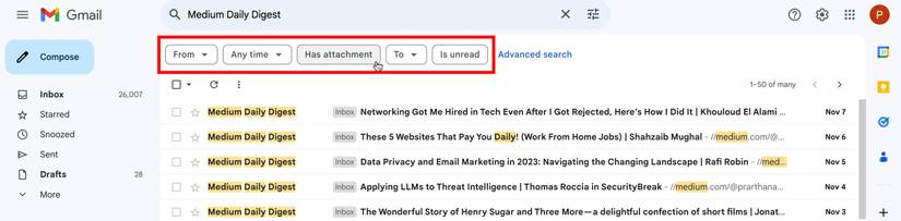 Search Mail Gmail: Advanced search filters you need to organize your email