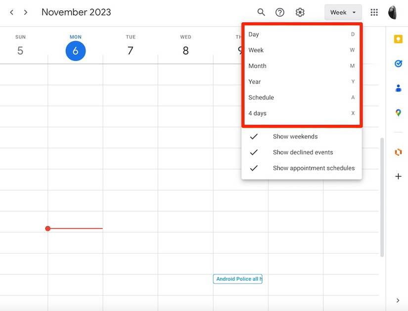 The best Google Calendar shortcuts