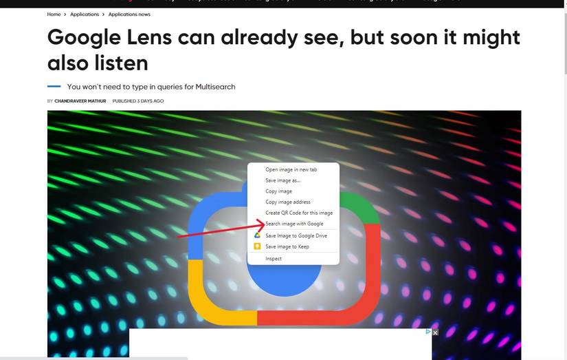 How to restore your access to reverse image search in Chrome