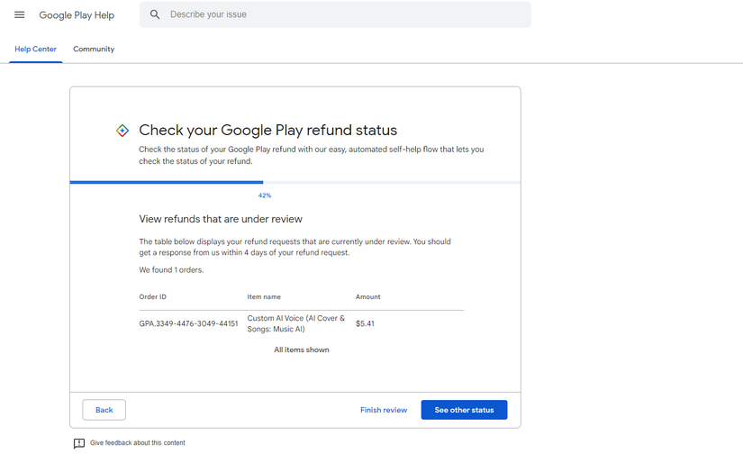 How to get a Google Play Store refund