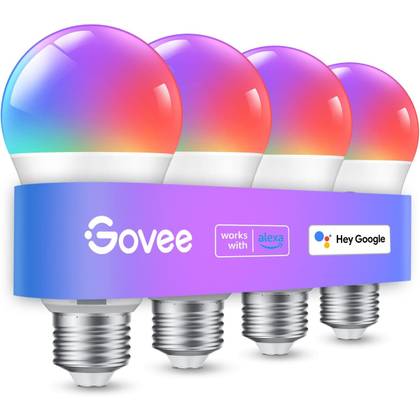 Govee Smart Bulbs against a white background