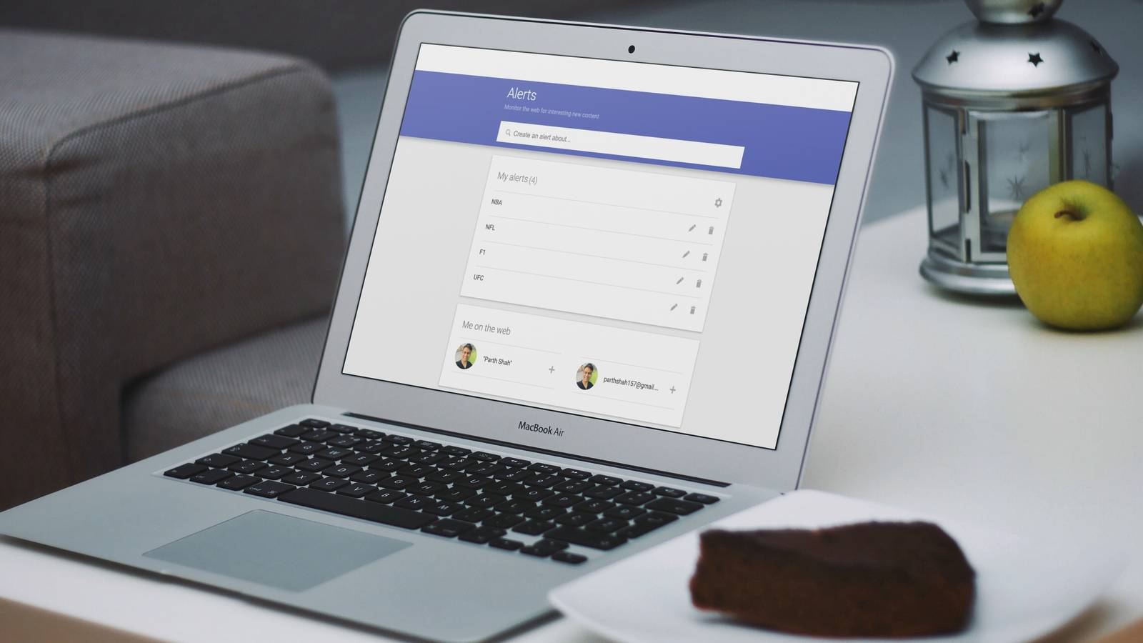 How to create Google News alerts