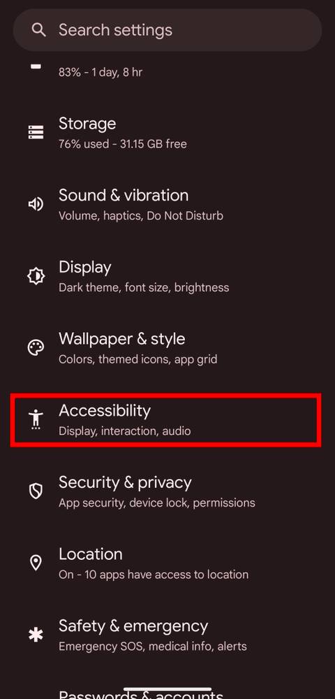 How to enable high-contrast mode on your Android phone