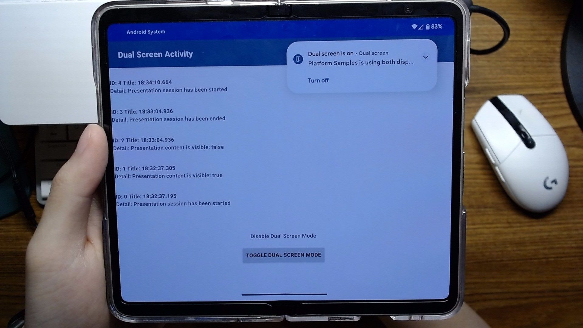 Android 14 finally lets apps show content on both screens on a foldable