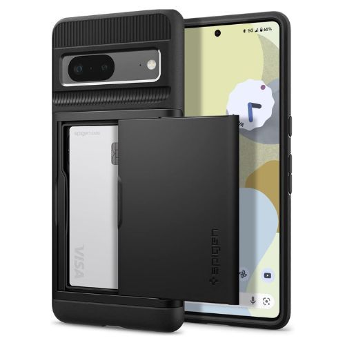  YoodQood for Google Pixel 7 Square Case Non Slip Shockproof  Slim TPU Full Protection Retro Elegant Luxury Leather Case with Kickstand  for Google Pixel 7(Brown) : Cell Phones & Accessories