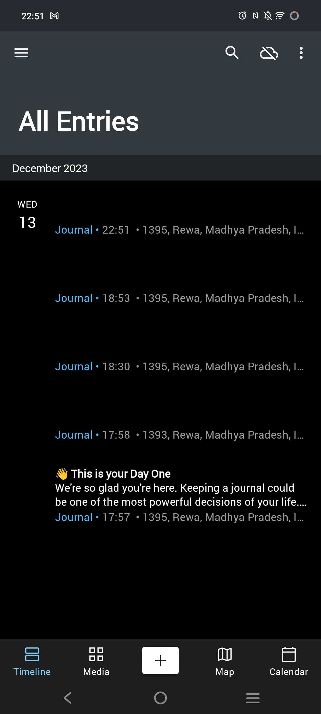 Day One Journal Example 6 surprisingly good journaling apps for Android