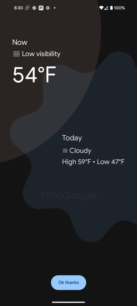 Google Clock's weather forecasts get a big redesign for alarms