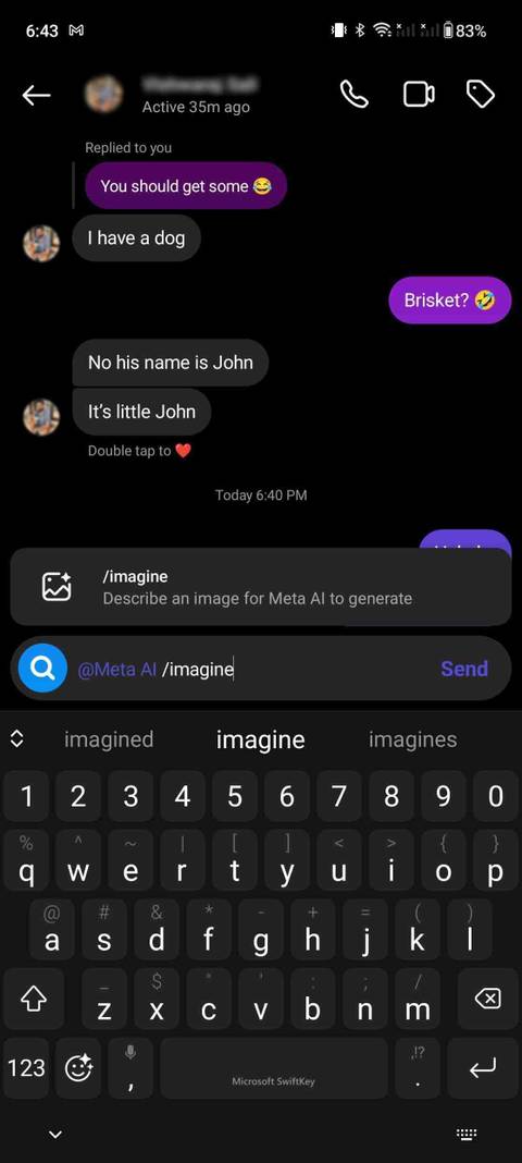 Instagram Reels: How to create realistic AI images with Meta AI