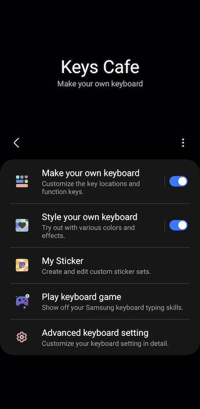 Menu Application Key How to customize Samsung Keyboard on your Galaxy phone or tablet