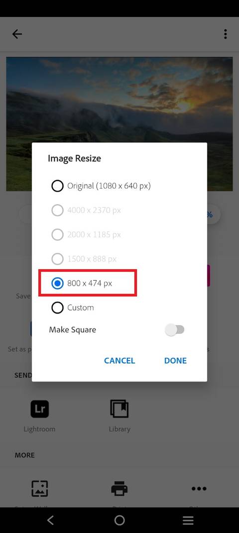 How to resize a photo or image on your phone or tablet