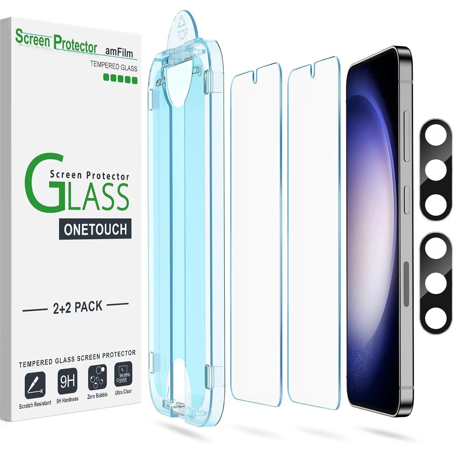 iMoshion Protection d'écran en verre trempé pour Samsung Galaxy S24 Plus