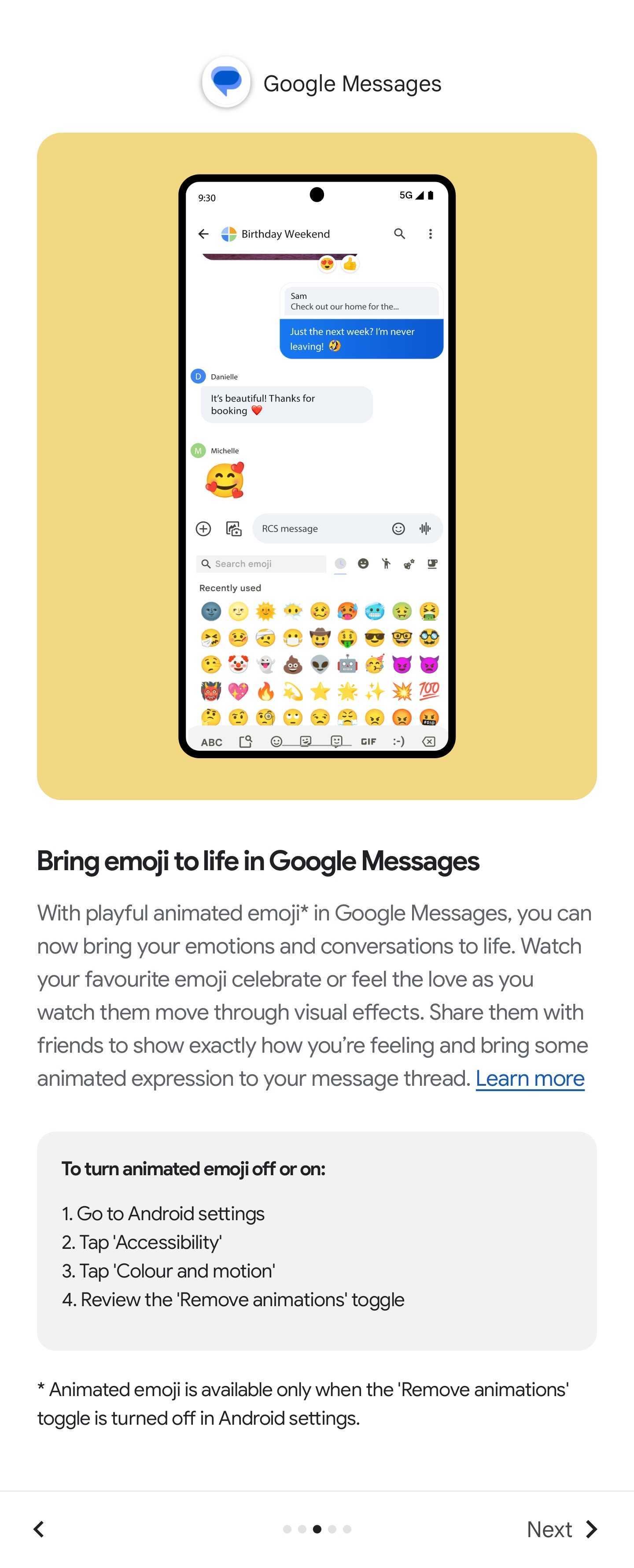 Android 14’s post-system update notifications are rolling out
