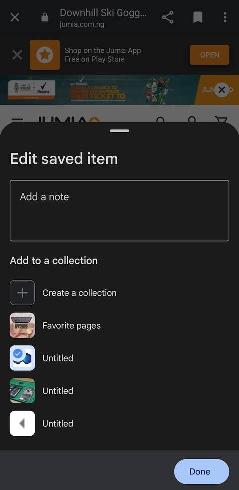 How to create Google Collections