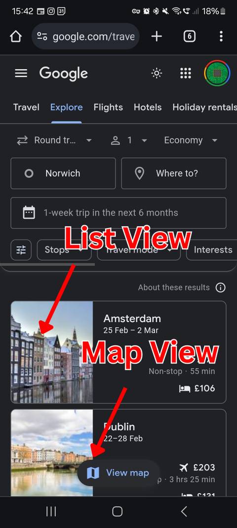 Google Flights: How to use the Explore feature to find the best deals
