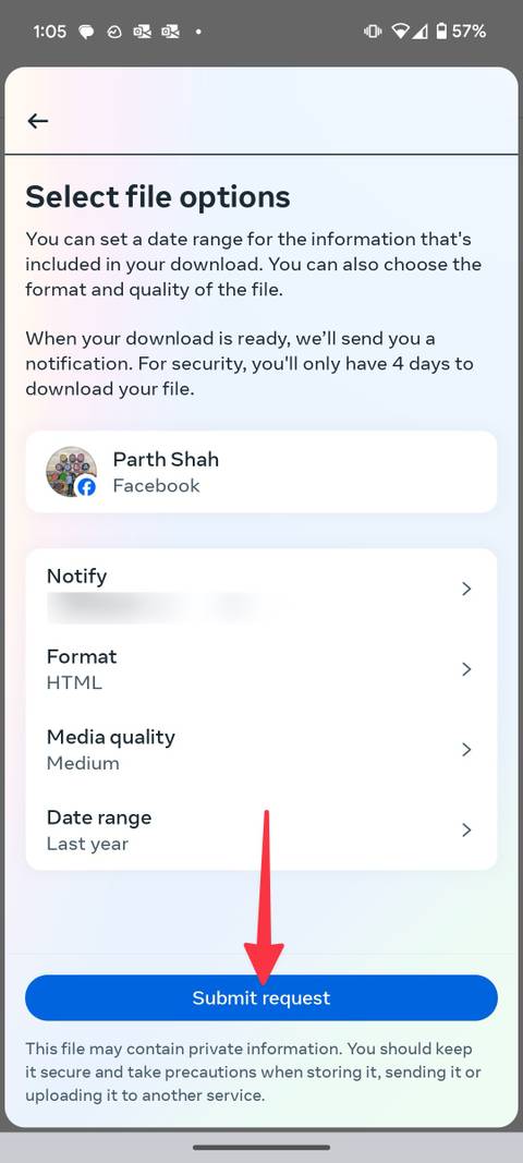How to export messages from Facebook and Instagram