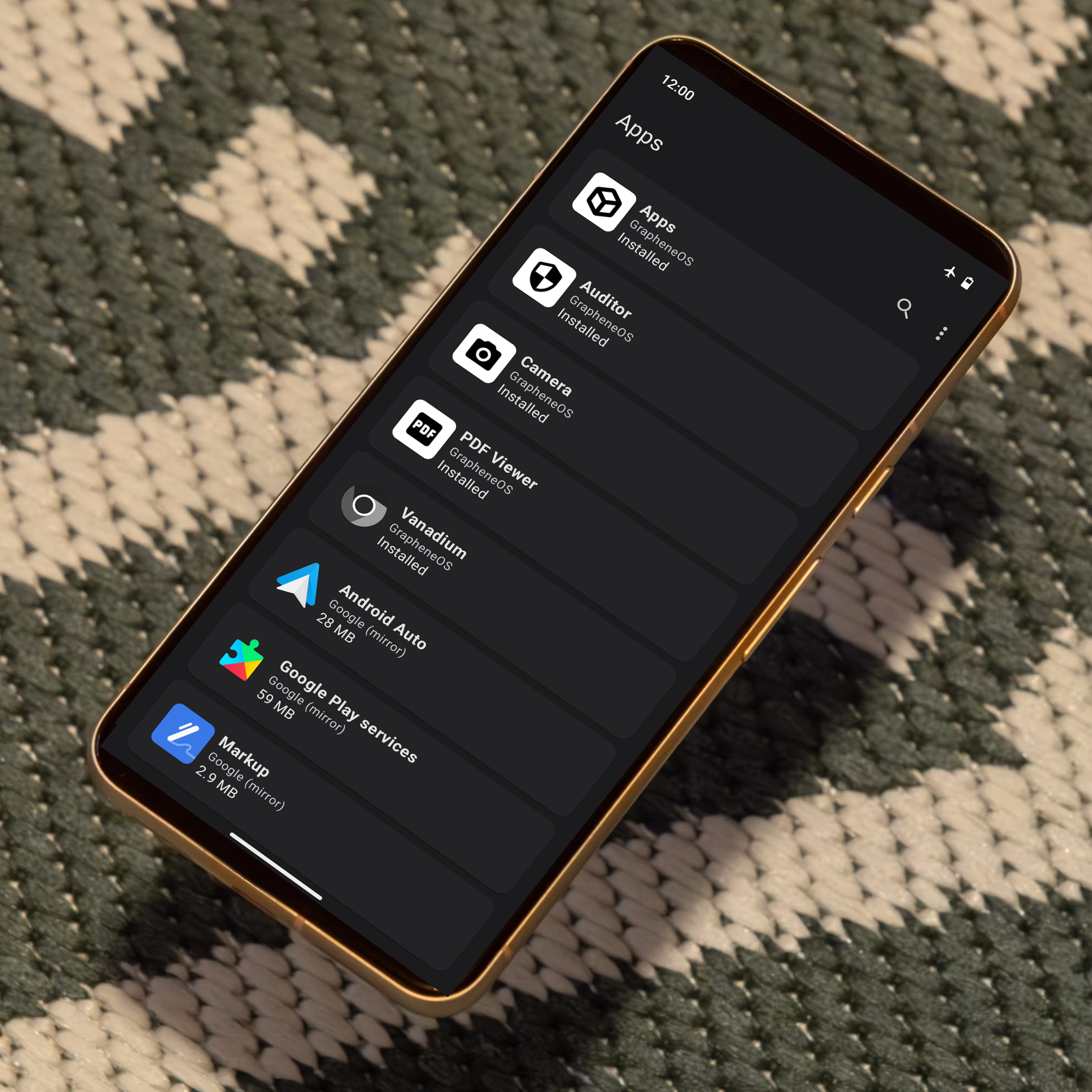 スマートフォン本体 GrapheneOS Pixel 6a AntiSpyPhone Google