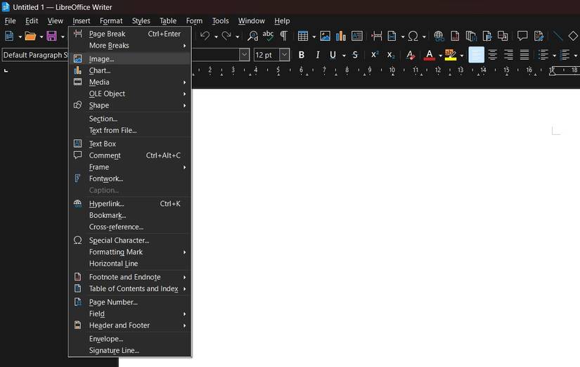 How to scan documents into LibreOffice