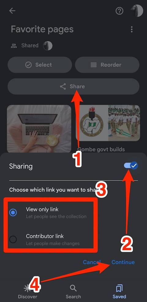 Android Collection View How to create Google Collections