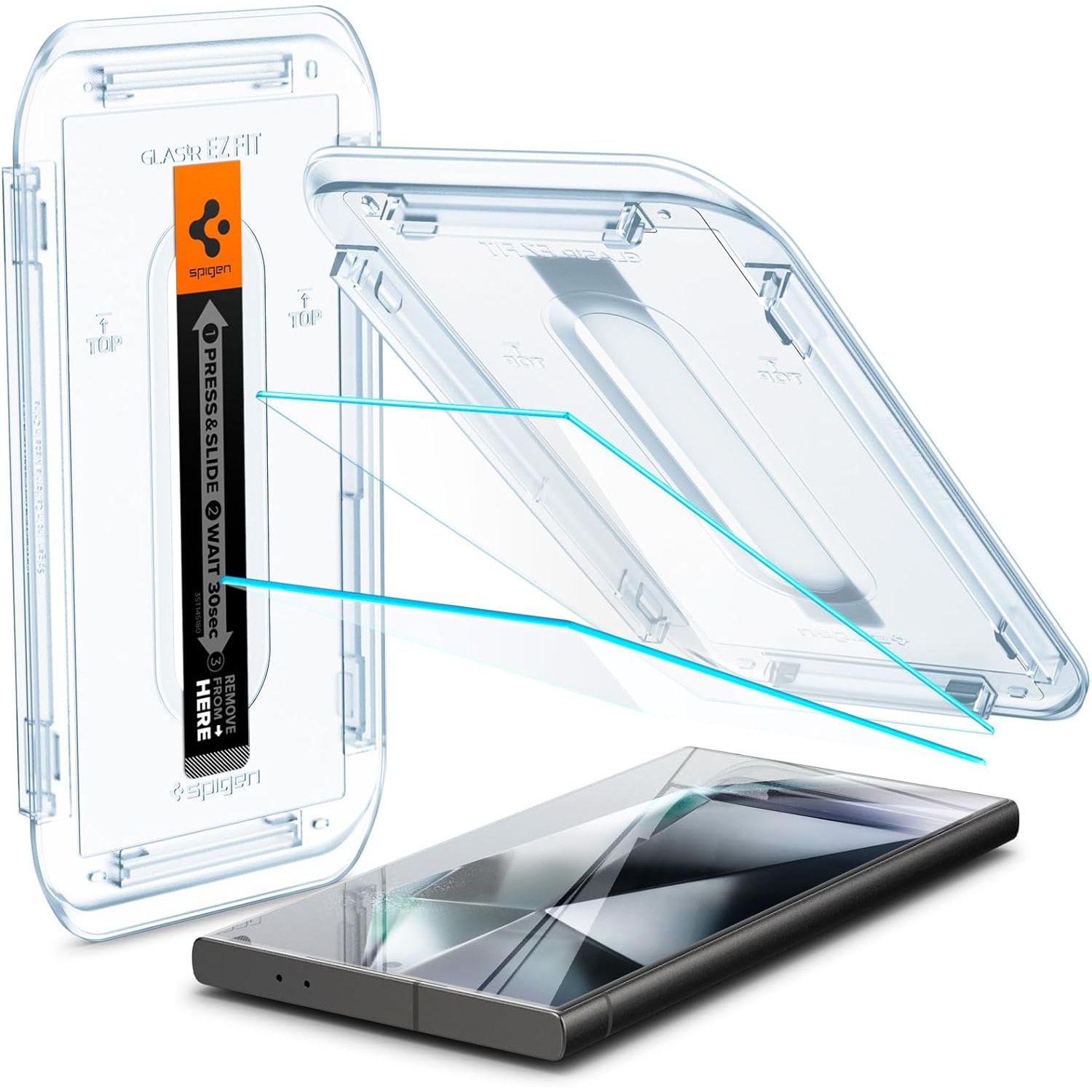 Olixar Tempered Glass Screen Protector with Installation Tray - For Samsung  Galaxy S24 Ultra