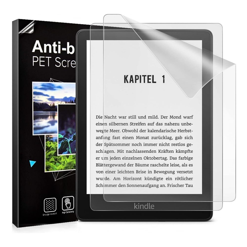 2 Packs)Miimall Compatible for Kindle Paperwhite 11th Screen Protector  Anti-Scratch Anti-Glare Anti-Fingerprint Full Protective Film PET Matte  Screen Protector for Kindle Paperwhite 11th Gen 2021 Release - Yahoo  Shopping