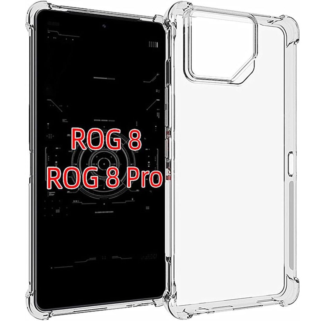  Foluu Slim Fit Case for Asus ROG Phone 8/8 Pro - Translucent  Matte Hard PC Back & Soft TPU Bumper, Shockproof Protective Case for Asus ROG  Phone 8/8 Pro 2024 (Black) 